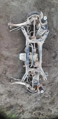 Citroen C-Crosser Rear axle beam with reductor 