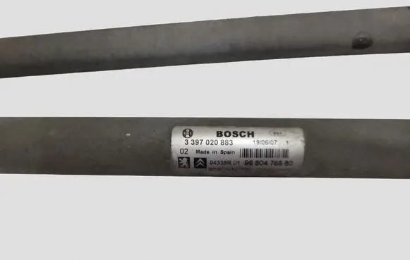 Peugeot 308 Front wiper linkage and motor 3397020883 9680476880
