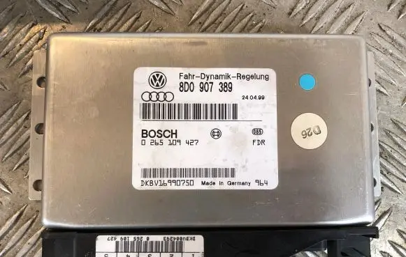 Audi A6 S6 C5 4B ESP (stability system) control unit 8D0907389 0265109427 DKBV16990750