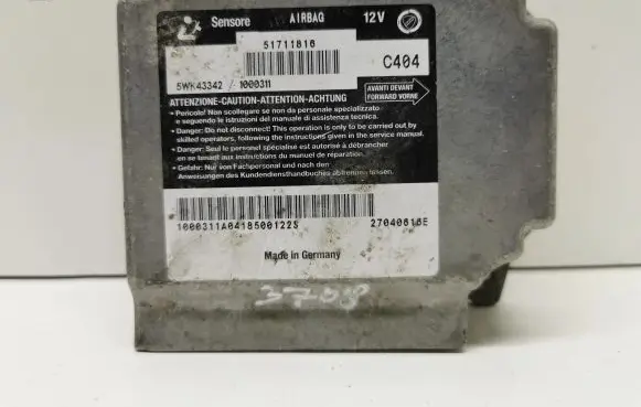 Fiat Stilo Airbag control unit/module 5WK43342