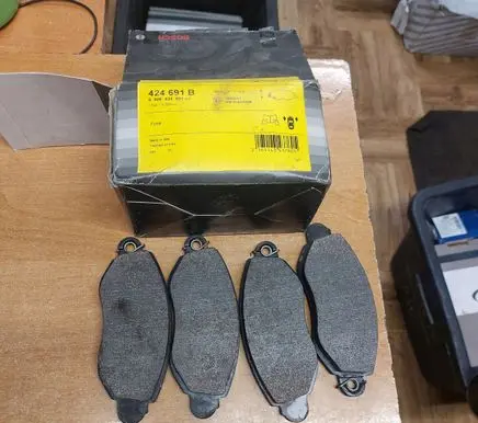 Ford Transit Brake pads (rear) 0986424691