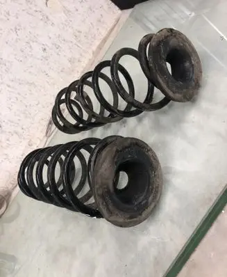 Rear coil spring