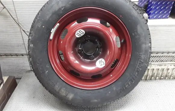 Citroen C4 I R15 spare wheel 