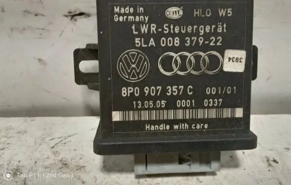 Audi A3 S3 8P Light module LCM 8P0907357C 00010337 5LA00837922