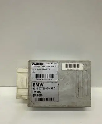 BMW 7 E65 E66 Air suspension control unit module (rear) 4461500500 6778966 6240102978