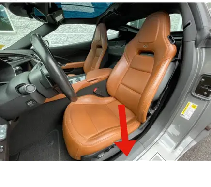 Chevrolet Corvette C7 Front sill trim cover 22944852