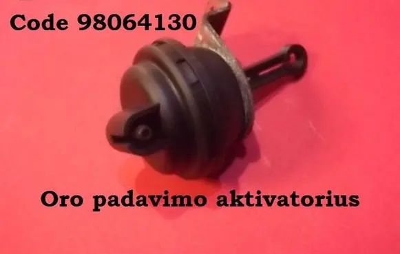 Opel Movano A Vacuum valve 98064130