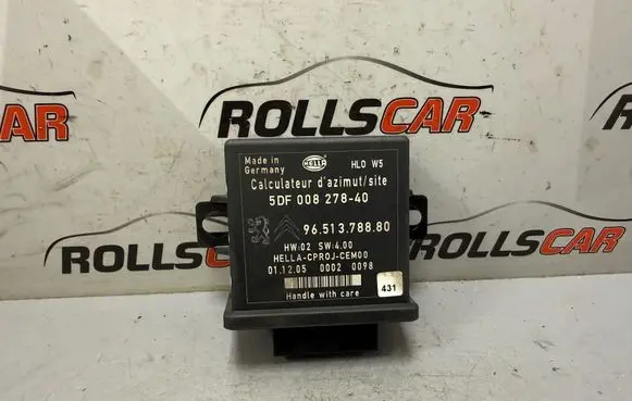 Peugeot 407 Light module LCM 9651378880 5DF00827840
