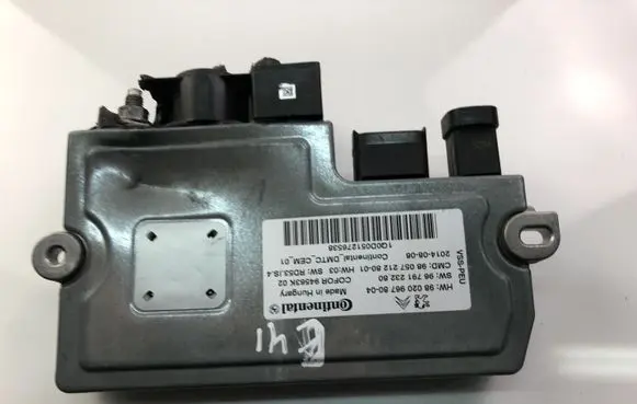 Peugeot 308 Other control units/modules 9802096780