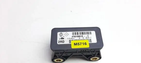 Renault Laguna III ESP acceleration yaw rate sensor 479310001R M5716