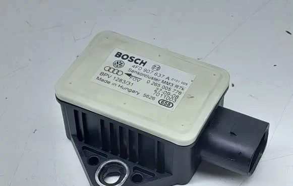 Audi A6 S6 C6 4F ESP acceleration yaw rate sensor 4F0907637A