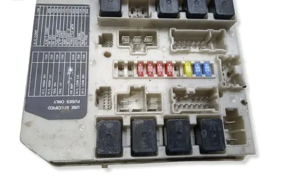 Nissan Micra Fuse module 284B7AX615