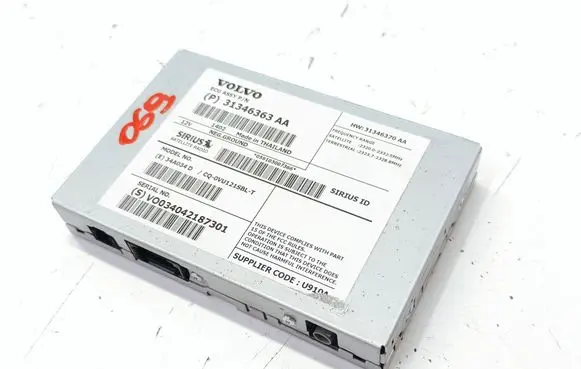 Volvo XC60 Antenna control unit 31346363 31346363AA