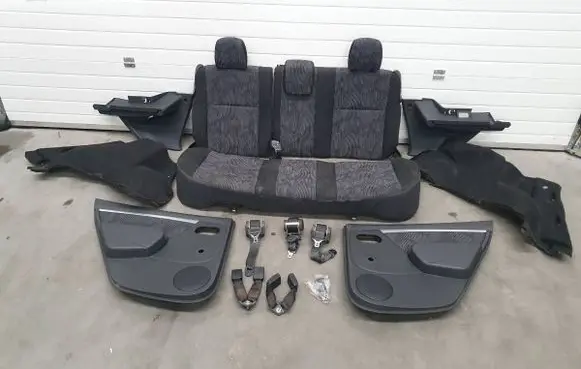 Dacia Sandero Second row seats 