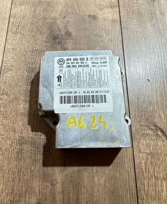 Audi A6 S6 C6 4F Airbag control unit/module 4F0959655B 4F0910655C 0037LD0613R