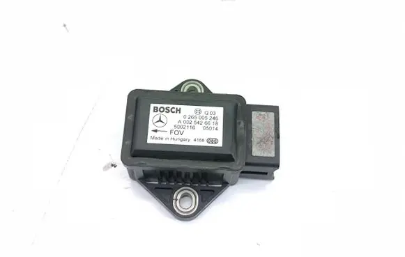 Mercedes-Benz E W211 ESP acceleration yaw rate sensor a0025426618 0265005246
