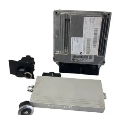 BMW 3 E90 E91 Engine ECU kit and lock set 7801711 031283209 0281013251