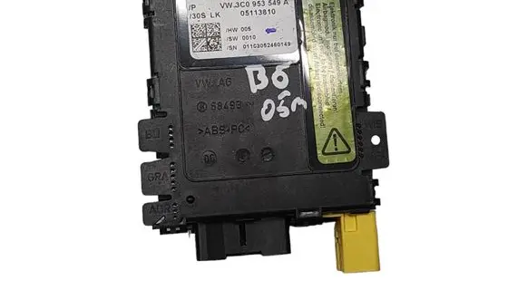 Volkswagen PASSAT B6 Steering angle sensor 3C0953549A 05113810 01103052460149