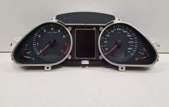 Audi A6 S6 C6 4F Speedometer (instrument cluster) 4F0920931E 4F0910930A