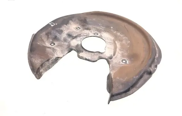 Volkswagen PASSAT B6 Rear brake disc plate dust cover 3C0615612H