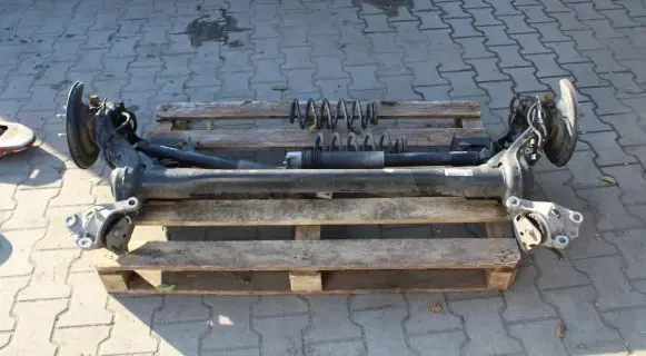 Rear axle beam