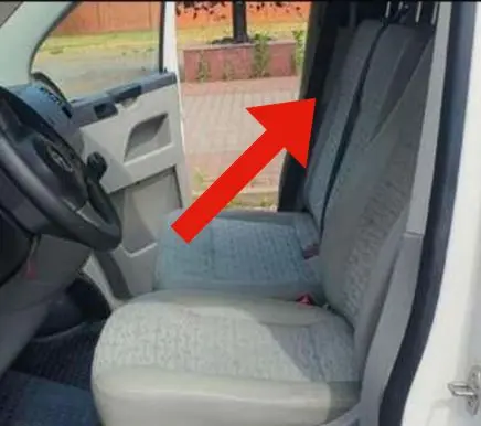 Volkswagen Transporter - Caravelle T5 Front seatbelt 7H0857806F 65591 33053680