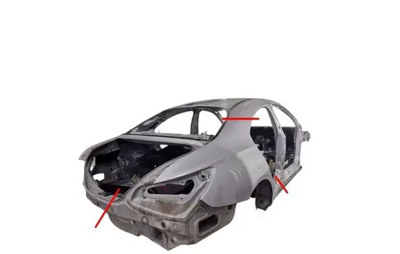 Mercedes-Benz CLA C117 X117 W117 Rear quarter panel A1176300221