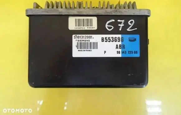 Peugeot 405 Engine control unit/module 9614322580 S101312001