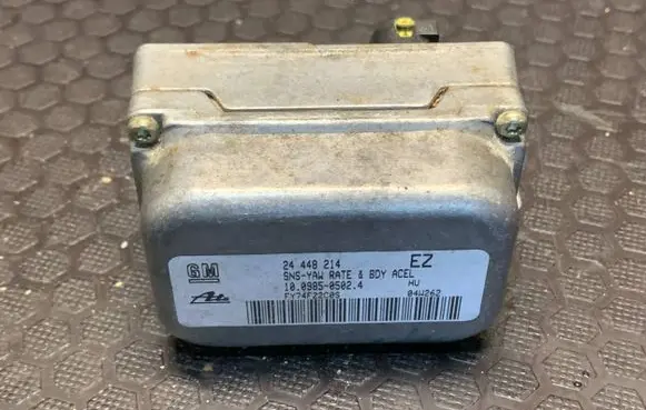 Opel Astra H ESP acceleration yaw rate sensor 24448214 10098505024 KY74F22C0S