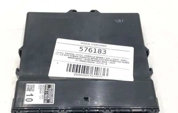 Toyota Corolla E210 E21 Other control units/modules 89981-02210