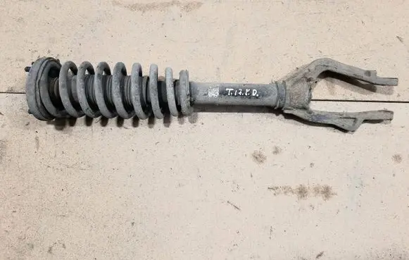 Front shock absorber with coil spring