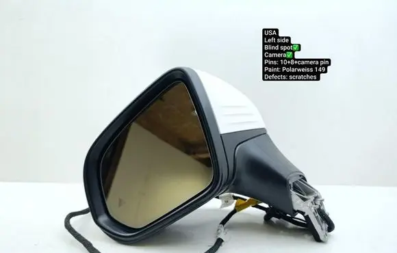 Mercedes-Benz EQS X296 Front door electric wing mirror A2968106600