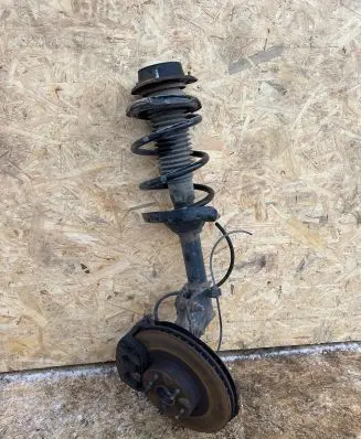 Front wheel hub spindle knuckle