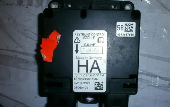 Mazda 2 Airbag control unit/module 5S6T14B056HA 5WK43577