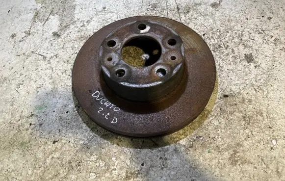 Fiat Ducato Front brake disc