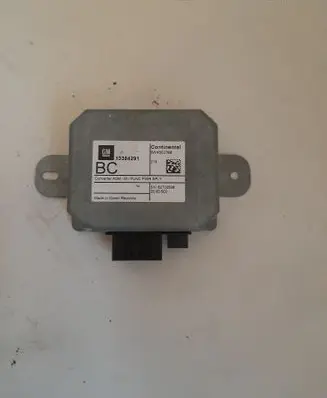Opel Corsa E GPS navigation control unit/module 13384291