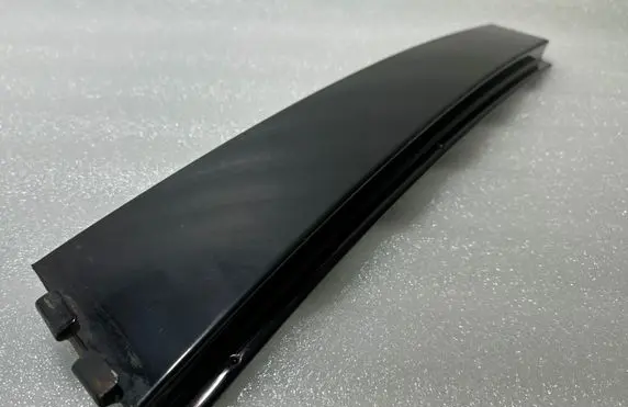 Volkswagen PASSAT B7 Rear door glass trim molding 3C0839902
