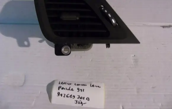 Porsche 992 Dash center air vent grill 992619701B