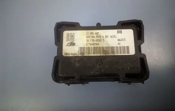 ESP acceleration yaw rate sensor