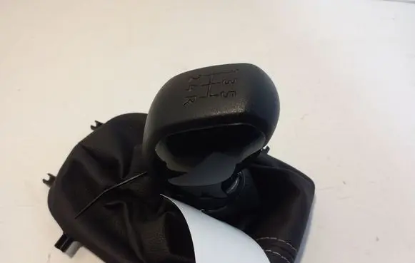 Gear lever shifter trim leather/knob