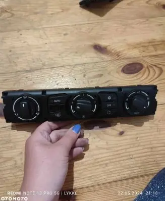 BMW 5 E60 E61 Climate control unit F0955706 9122396 900251530023