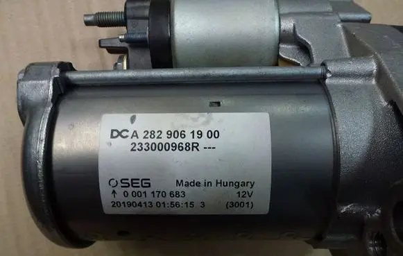 Mercedes-Benz X-class W470 Starter motor 0001170683-KG