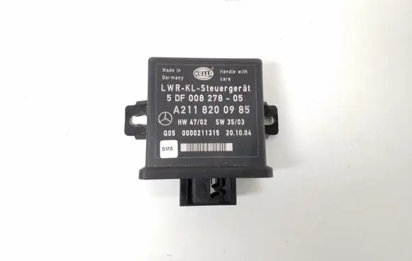 Mercedes-Benz SLK R171 Other control units/modules A2118200985