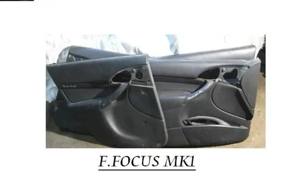 Ford Focus Front door card panel trim KOMPLEKTAS4VNT