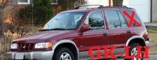 KIA Sportage Rear side window 34R00240