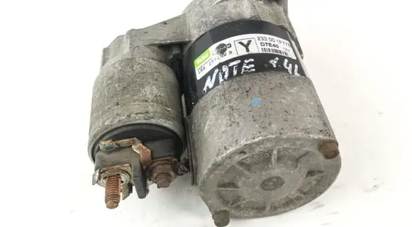 Nissan Note (E11) Starter motor 233001F778 D7E40 1h62592mwb