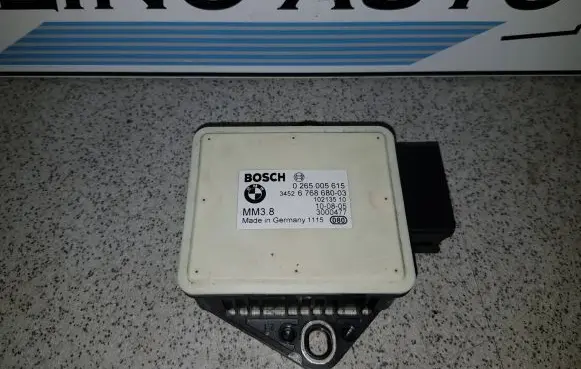 BMW 5 E60 E61 ESP acceleration yaw rate sensor 34526768680 0265005615