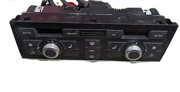Audi A6 S6 C6 4F Climate control unit 4F2820043AA 4F0910043B 5HB00883366