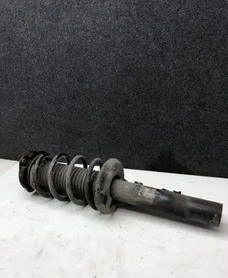Front shock absorber with coil spring