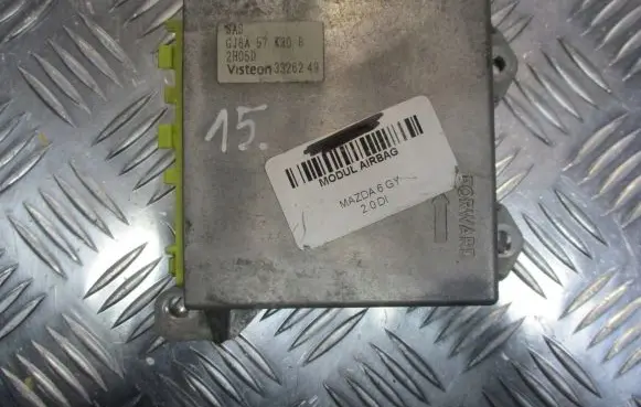 Mazda 6 Airbag control unit/module GJ6A57K30B